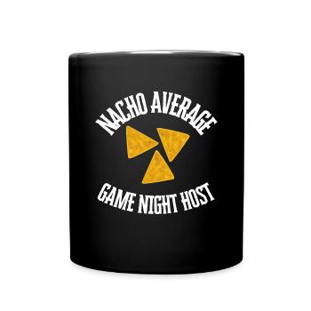 Game Night Host Question Game Night - Full Colour Mug - black - Front