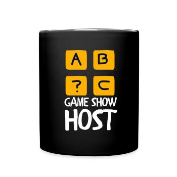 Game Night Host Question Game Night - Full Colour Mug - black - Front