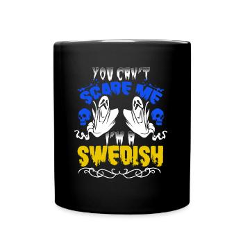 Scare Swedish - Full Colour Mug - black - Front