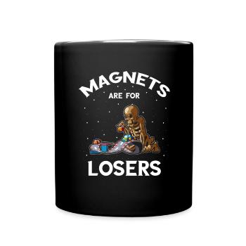 Dicton de piste vintage pour la course de voitures jouets - Mug uni - noir - Devant