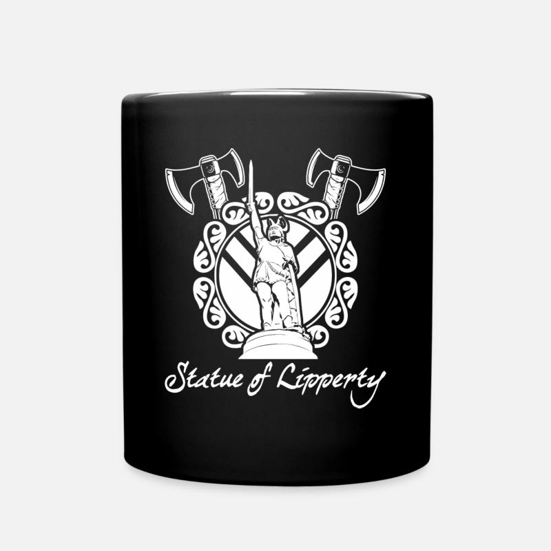 Hermannsdenkmal Germane - Tasse einfarbig - Schwarz