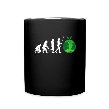 Recycle Reuse Renew Rethink Wind Turbine - Wind - Full Colour Mug - black - Front