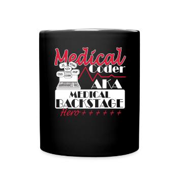 Assistant médical - Codeur médical - Mug uni - noir - Devant