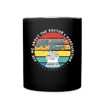 Assistant médical - Codeur médical - Mug uni - noir - Devant