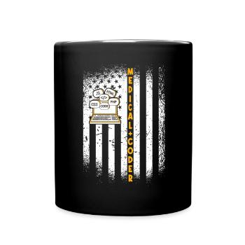 Assistant médical - Codeur médical - Mug uni - noir - Devant