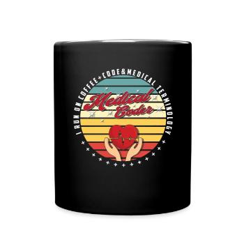 Medizinischer Assistent - Medizinischer Kodierer - Tasse einfarbig - Schwarz - Vorne