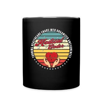 Assistant médical - Codeur médical - Mug uni - noir - Devant