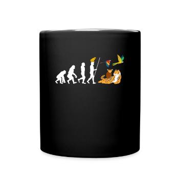Save The Rainforest - Tasse einfarbig - Schwarz - Vorne