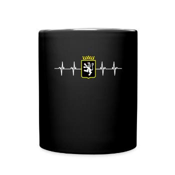 Italy Italian Aosta Valley - Full Colour Mug - black - Front