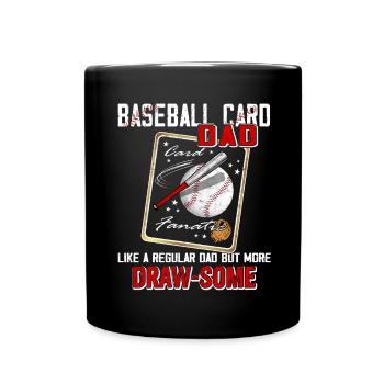 "Like a regular father, but draw - Full Colour Mug - black - Front