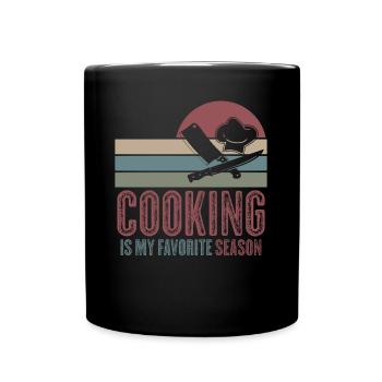 Chapeau de chef Cuisine Chef Chef Cuisine - Mug uni - noir - Devant