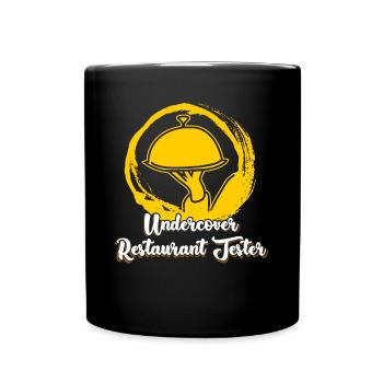 Testeur de restaurant - Mug uni - noir - Devant
