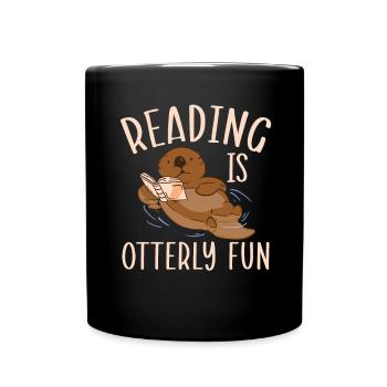 Ce n’est pas thésauriser quand c’est des livres - Mug uni - noir - Devant
