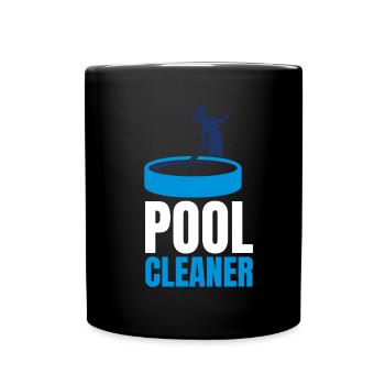 Pool Guy Maintenance And Swimming Pool Cleaner - Tasse einfarbig - Schwarz - Vorne