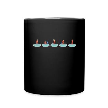 Pool Guy Maintenance And Swimming Pool Cleaner - Tasse einfarbig - Schwarz - Vorne