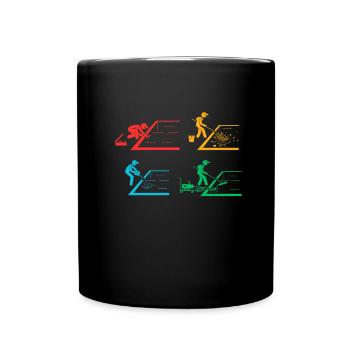 Pool Guy Maintenance And Swimming Pool Cleaner - Tasse einfarbig - Schwarz - Vorne
