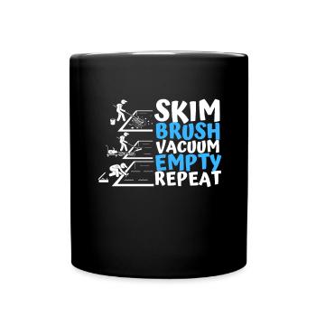 Pool Guy Maintenance And Swimming Pool Cleaner - Tasse einfarbig - Schwarz - Vorne