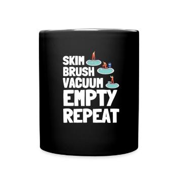 Pool Guy Maintenance And Swimming Pool Cleaner - Tasse einfarbig - Schwarz - Vorne