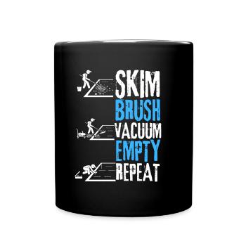 Pool Guy Maintenance And Swimming Pool Cleaner - Tasse einfarbig - Schwarz - Vorne