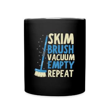 Pool Guy Maintenance And Swimming Pool Cleaner - Tasse einfarbig - Schwarz - Vorne