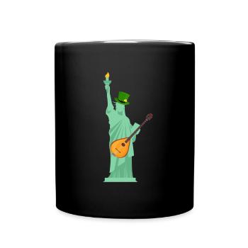 Bouzouki Irlandais Instrument Grec - Mug uni - noir - Devant