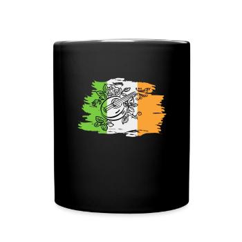 Bouzouki Irlandais Instrument Grec - Mug uni - noir - Devant