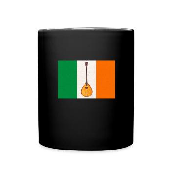 Bouzouki Irlandais Instrument Grec - Mug uni - noir - Devant