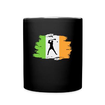 Irish Dublin Hurling - Tasse einfarbig - Schwarz - Vorne