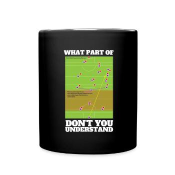Irish Dublin Hurling - Tasse einfarbig - Schwarz - Vorne