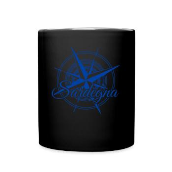 Sardegna Sardinia Compass Sardinia - Full Colour Mug - black - Front