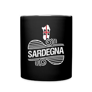 Sardegna Holidays Sardinia Sardinia - Full Colour Mug - black - Front