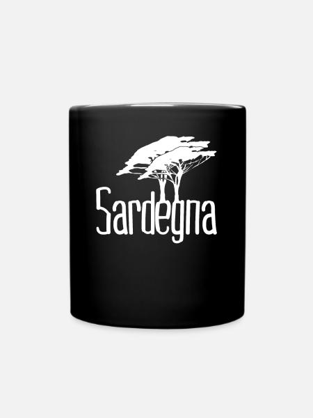 Sardaigne Arbres Sardegna Sardaigne - Mug uni - noir