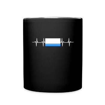 Russian Flag - Altai Republic - Full Colour Mug - black - Front