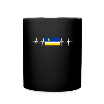 Russian Flag - Buryatia - Full Colour Mug - black - Front
