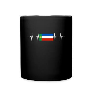 Russian Flag - Khakassia - Full Colour Mug - black - Front