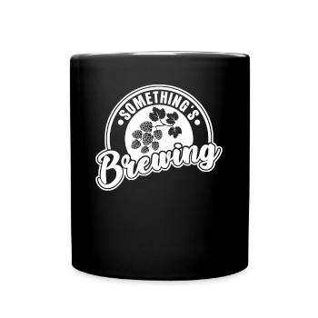 Brasserie de bière Brasserie de houblon de bière - Mug uni - noir - Devant