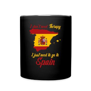 Spain - Full Colour Mug - black - Front
