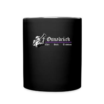 Osnabrück Ehre Stolz Tradition - Tasse einfarbig - Schwarz - Vorne