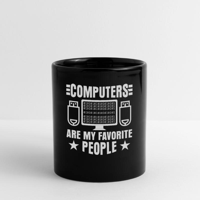 Admin Programmierer Informatiker Tasse einfarbig