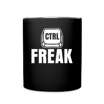 Computer Scientist Admin Programmer - Full Colour Mug - black - Front