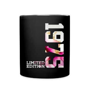 51ST BIRTHDAY 51 YEARS LIMITED EDITION 1975 - Full Colour Mug - black - Front