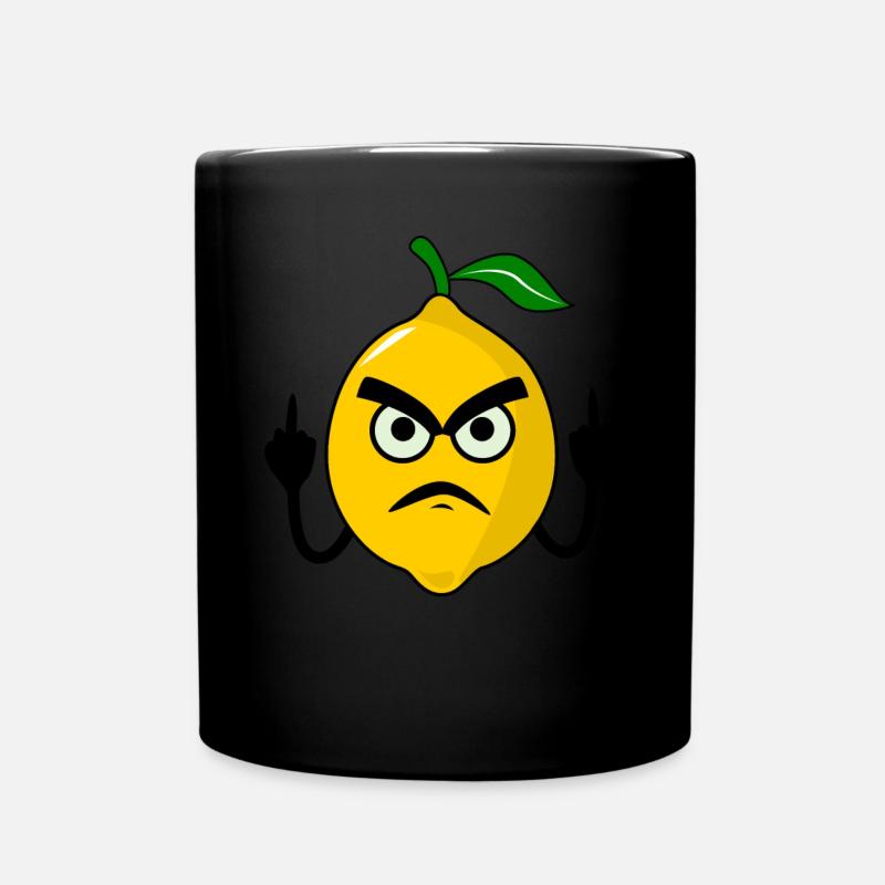 Citron Majeur Citron - Mug uni - noir