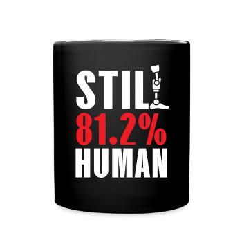 Still 81.2% Human disability Assistive Lus - Full Colour Mug - black - Front