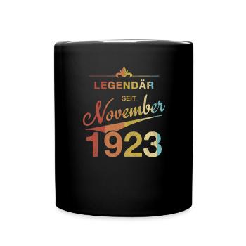 100 Birthday Legendary November 1923 Volume 23 - Full Colour Mug - black - Front