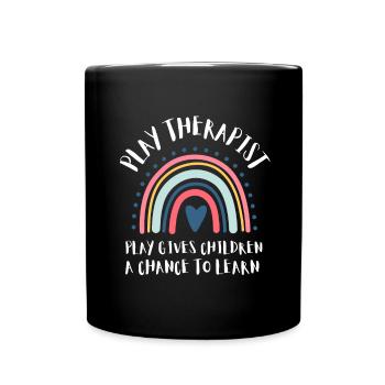 Play Therapist - Recreational Therapy Therapist RT - Tasse einfarbig - Schwarz - Vorne