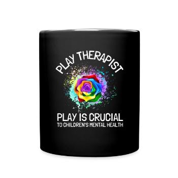 Play Therapist - Recreational Therapy Therapist RT - Tasse einfarbig - Schwarz - Vorne