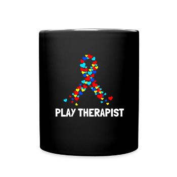 Play Therapist - Recreational Therapy Therapist RT - Tasse einfarbig - Schwarz - Vorne