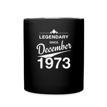 50e anniversaire Légendaire Décembre 1973 Volume 73 - Mug uni - noir - Devant