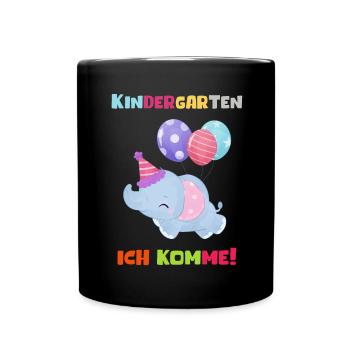 Kindergarten 2023 I'm coming girl daycare gift - Full Colour Mug - black - Front