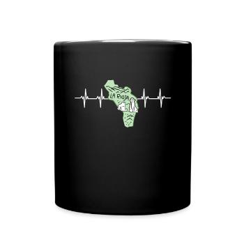 Argentine Flag La Rioja - Mug uni - noir - Devant